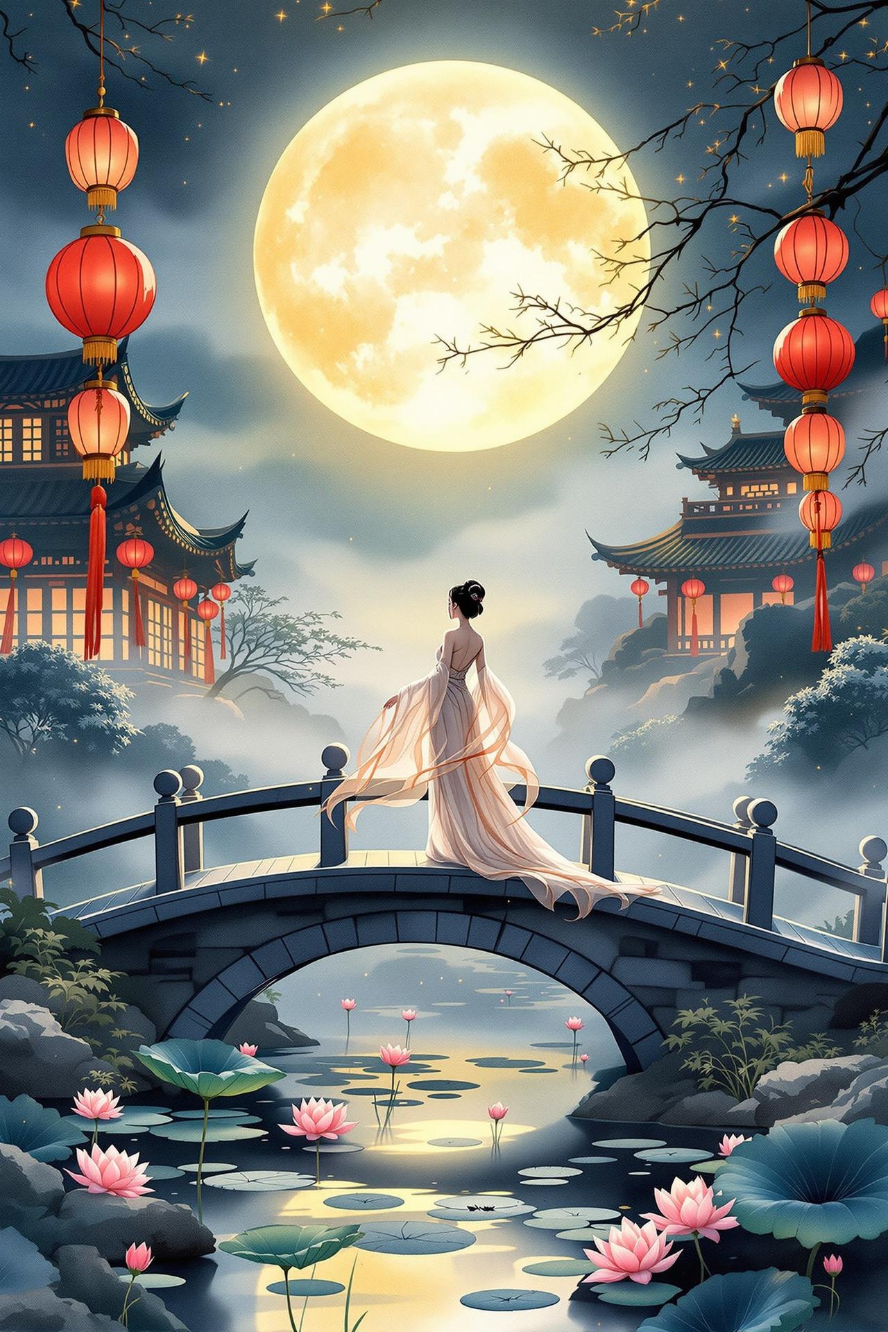 多多影视月榜第4名：《长安三万里》电影海报